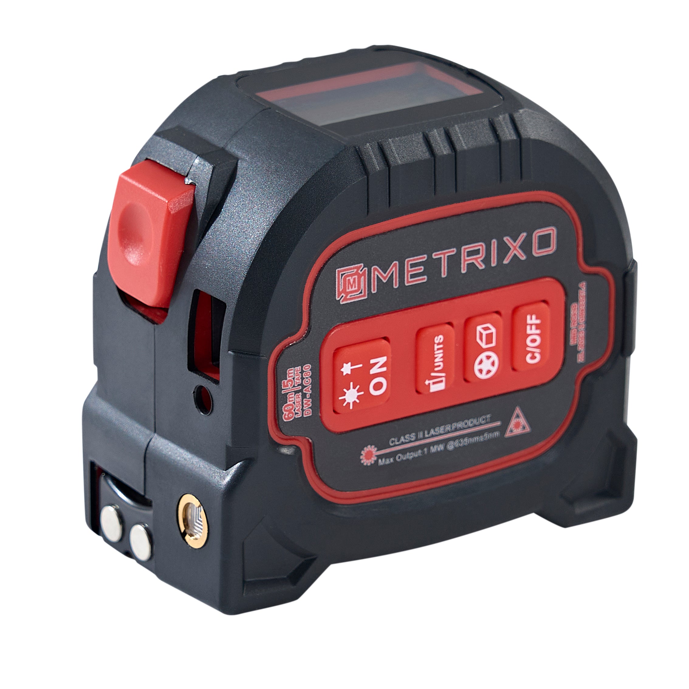 Metrixo MEZZO™ — The Next-Gen 3-in-1 Laser Tape Measure (60m Digital Precision)