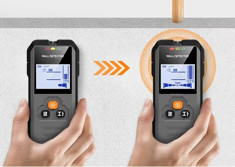 Metrixo WallSense™ Pro – 4-in-1 Digital Wall Scanner (Metal, Stud, Live Wire & Wood Detection – 120mm Depth)