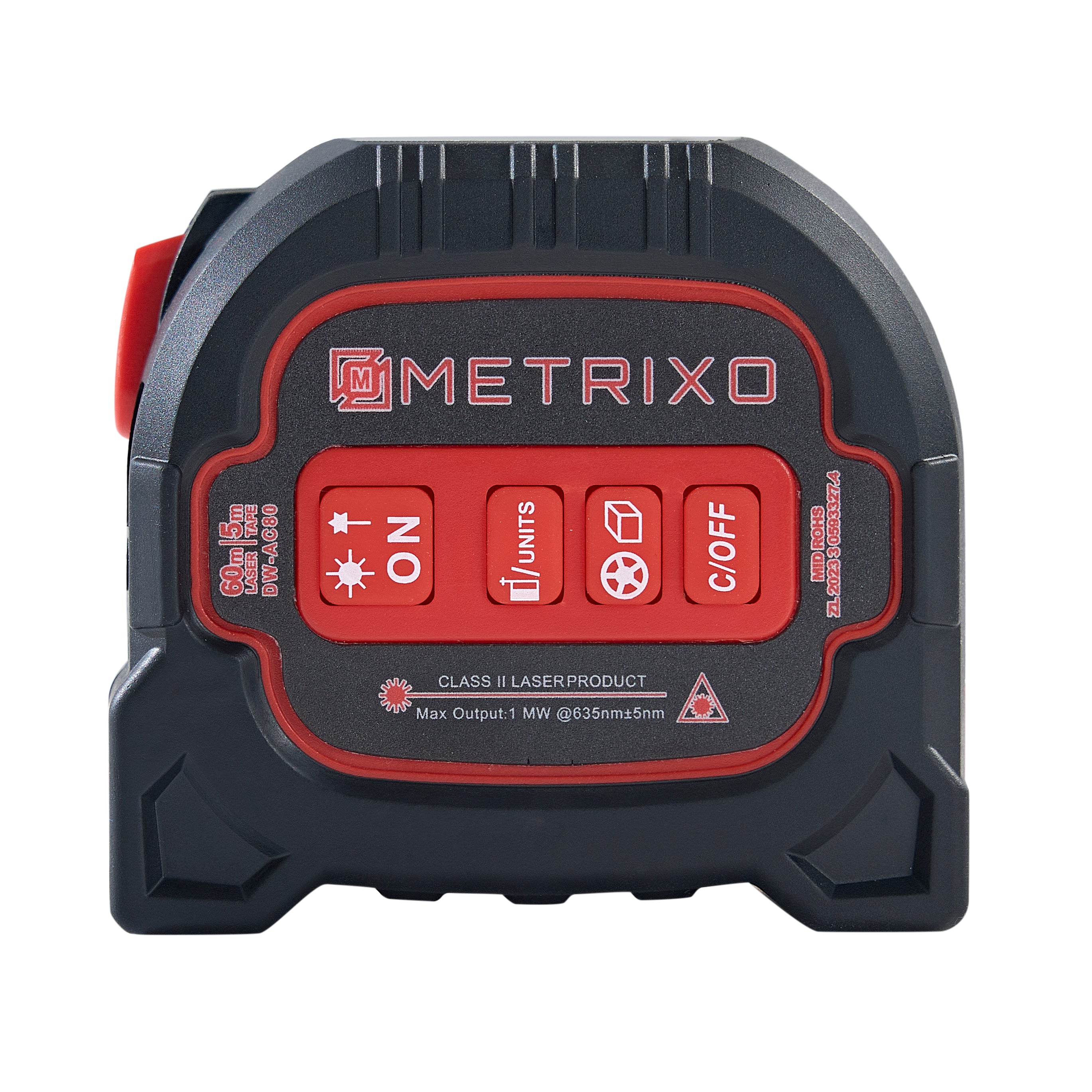Metrixo MEZZO™ — The Next-Gen 3-in-1 Laser Tape Measure (60m Digital Precision)