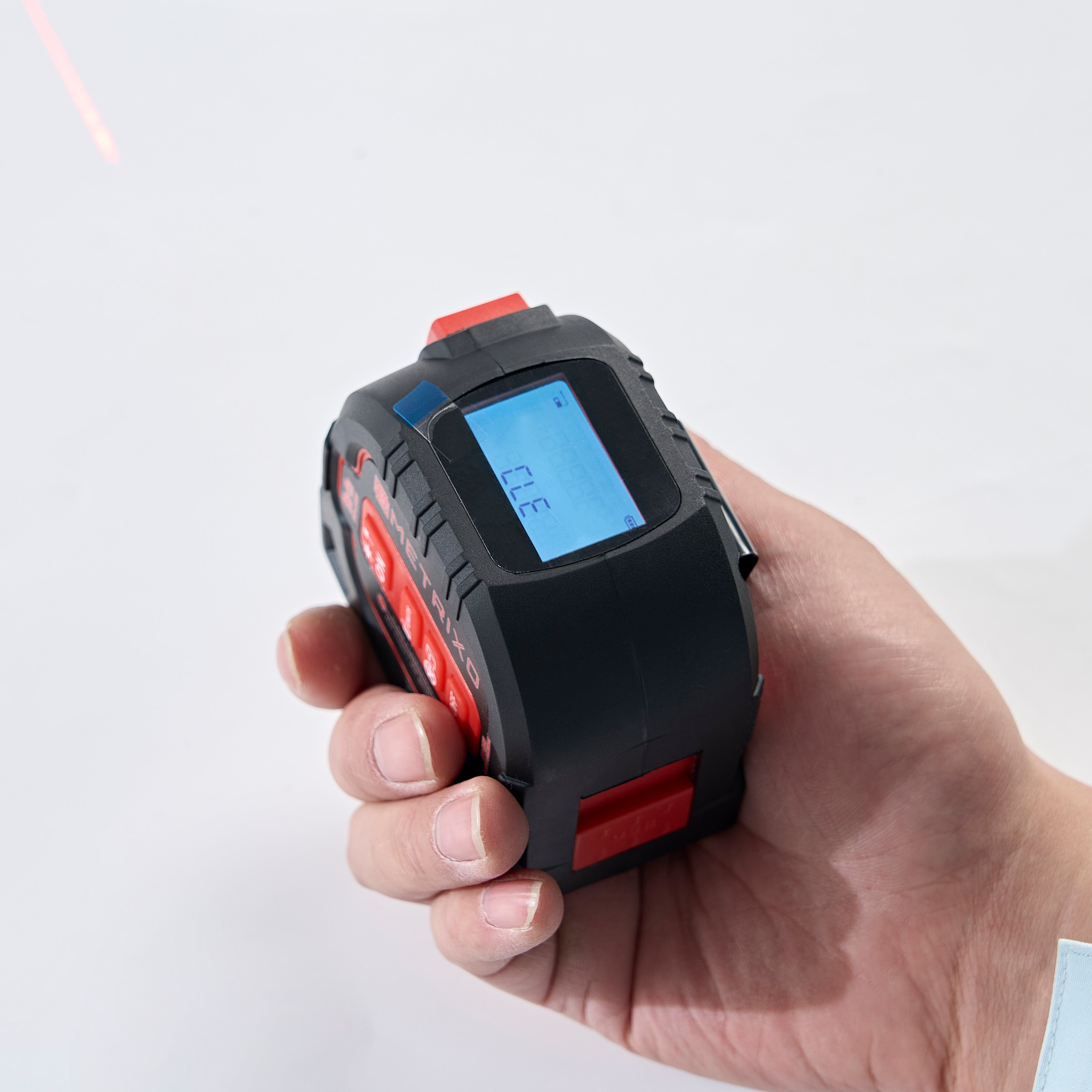 Metrixo MEZZO™ — The Next-Gen 3-in-1 Laser Tape Measure (60m Digital Precision)