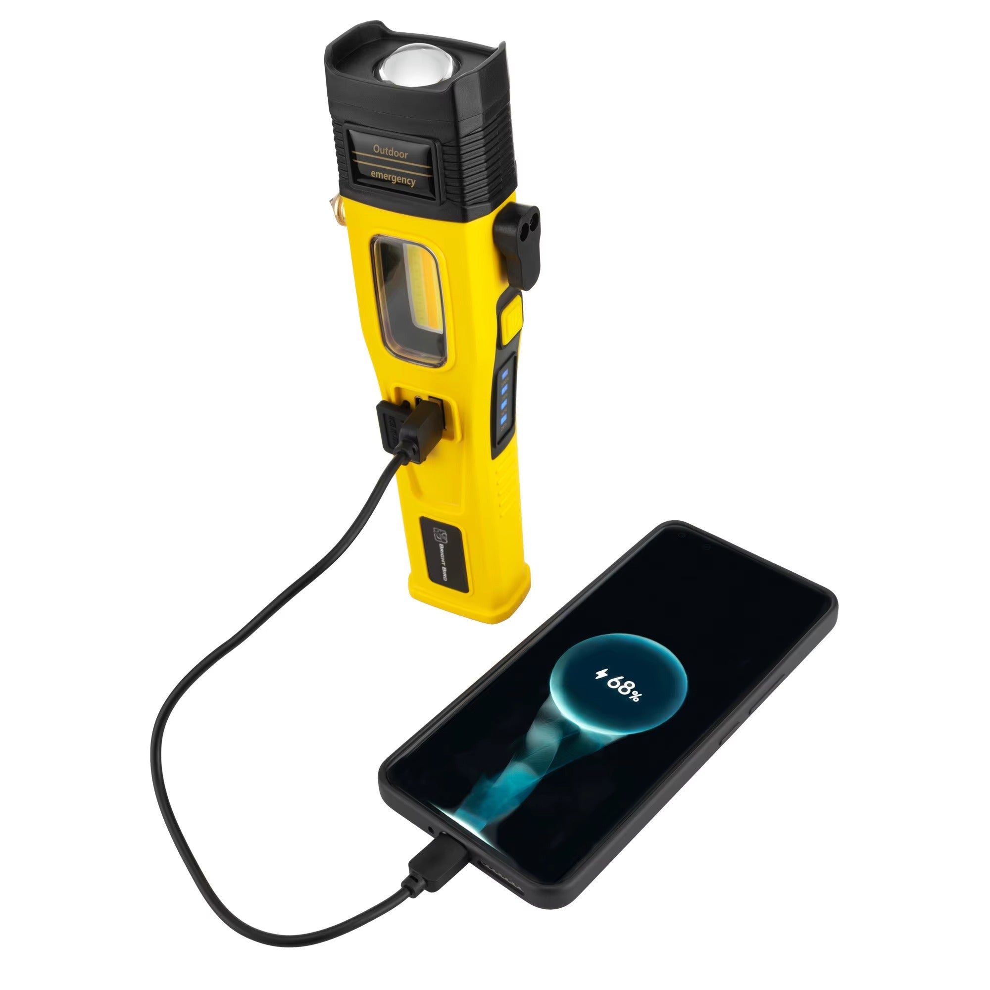 Metrixo SolarForce™ – Emergency Worklight + Window Breaker + Seatbelt Cutter