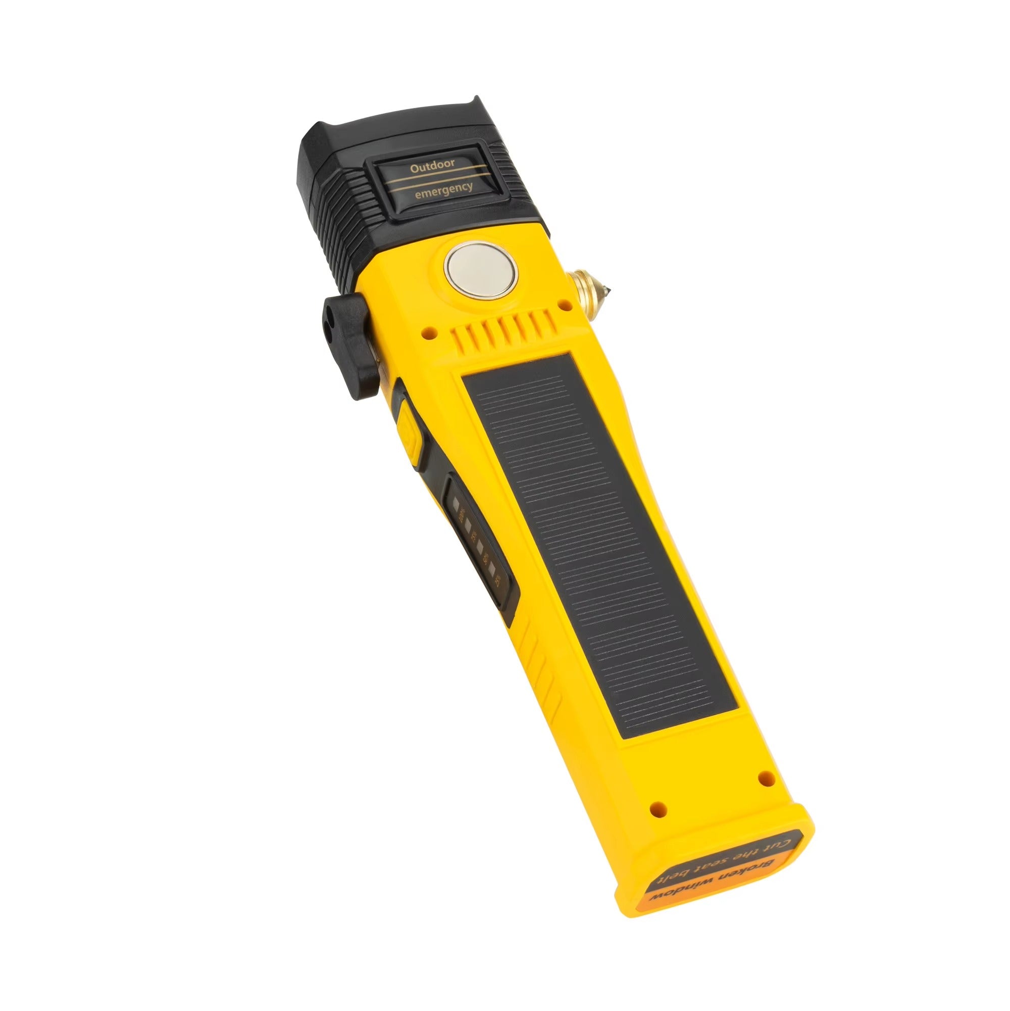 Metrixo SolarForce™ – Emergency Worklight + Window Breaker + Seatbelt Cutter