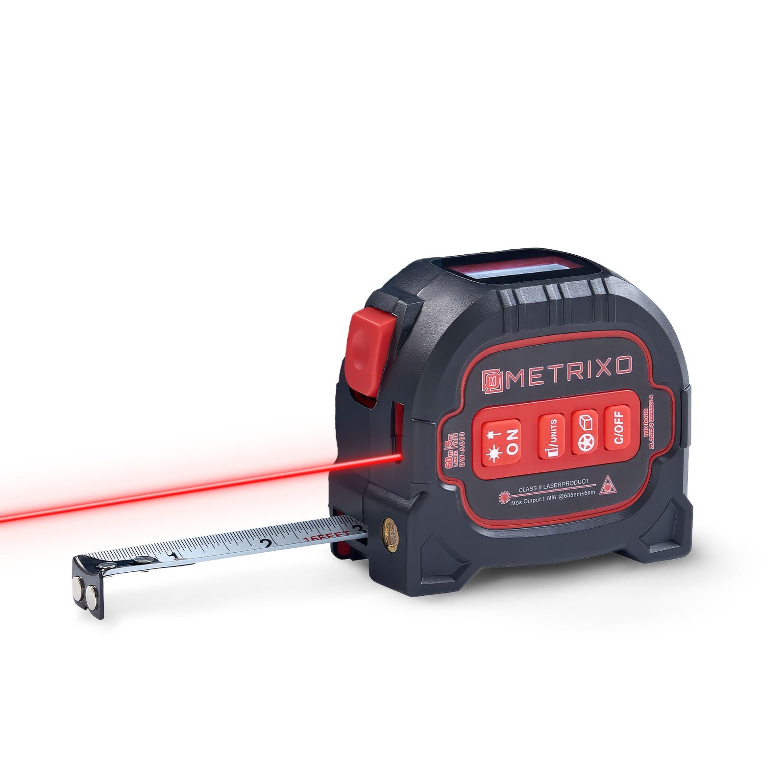 Metrixo MEZZO™ — The Next-Gen 3-in-1 Laser Tape Measure (60m Digital Precision)